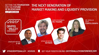 The next generation of market making and liquidity provision [upl. by Eenahs650]