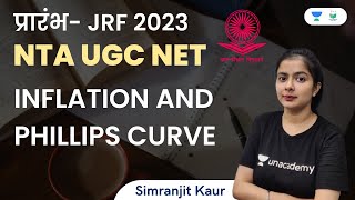 Inflation and Phillips Curve  Macroeconomics  NTA UGC NET  Simranjit Kaur [upl. by Emilie]