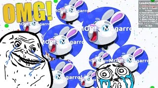 WHEN YOU POPSPLIT WRONG GUY IN AGARIO  Agario Gameplay NEW SKINS [upl. by Imeon]