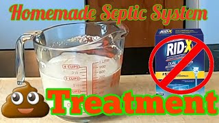 Homemade Septic System Treatment [upl. by Nomaid]