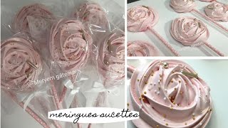 meringues sucettes facile à réaliser [upl. by Amund]