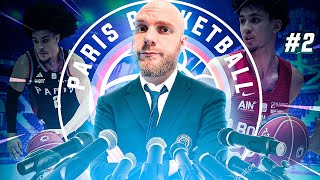 PAF SAUVE PARIS  Le GROS début de saison   BASKETBALL MANAGER 2 [upl. by Ahcim714]