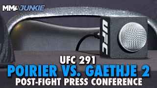 UFC 291 Poirier vs Gaethje 2 PostFight Press Conference [upl. by Kirbee]