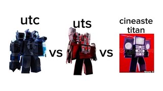 Titán cámara mejorado vs Titán speakerman mejorado vs cineaste titan skibidi toilet tower defense [upl. by Soelch716]