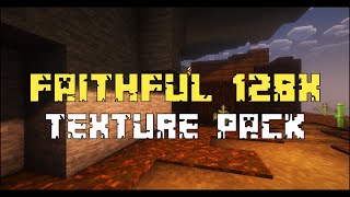 Faithful 128x PBR  Download amp Install Faithful 128x Texture Pack in Minecraft 1202 [upl. by Lochner]