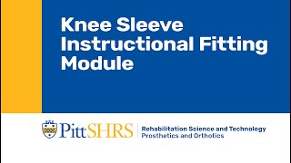 23 Knee Sleeve Instructional Fitting Module [upl. by Haraj]