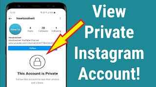 Is it Possible To View Private Instagram Account Without Following Them  Howtosolveit [upl. by Runkel]