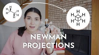 How to draw NEWMAN PROJECTIONS  2 Easy Strategies [upl. by Ephrayim]