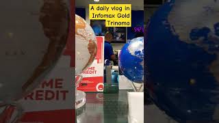 Daily vlog in Infomax Gold Trinoma IGT with Mova globes [upl. by Nytsud]