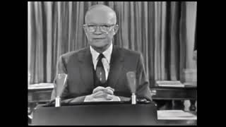 President Dwight D Eisenhower  Military Industrial Complex [upl. by Eramat]