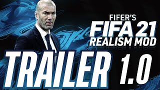 FIFERs FIFA 21 REALISM MOD 10 TRAILER BIGGEST MOD EVER [upl. by Ingar]