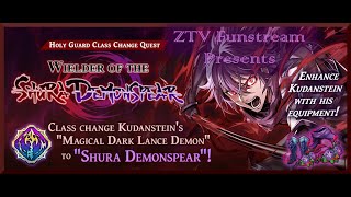 Kudanstein J Wielder Of The Shura Demonspear All Mission Complete The Alchemist Code GL [upl. by Nnairol]