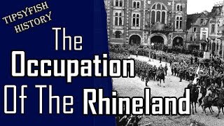 The German occupationRemilitarization of the Rhineland [upl. by Atekihs]