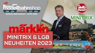 Spielwarenmesse Nürnberg 2023  Märklin Mobile Station WLAN  Neuheiten MiniTrix amp LGB  Teil 2 [upl. by Ignacia]