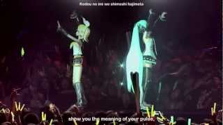 Promise  Hatsune Miku amp Rin Kagamine Project DIVA Live eng subs [upl. by Aihsyla]