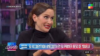 El ACCIDENTE de BRENDA GANDINI en su PRIMER BESO de NOVELA [upl. by Gildas]