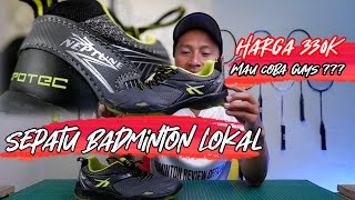 Spotec Neptune  Sepatu Badminton Lokal Murah [upl. by Ranique]