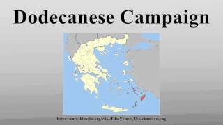 Dodecanese Campaign [upl. by Aicatsanna640]