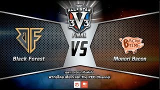 RoV All Star 3v3 Finals Black Forest vs Monori Bacon [upl. by Nosreffej]