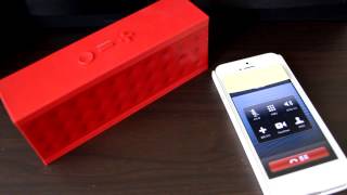 Jawbone JAMBOX 블루투스 스피커 음성 통화 전환 기능 [upl. by Higgs]