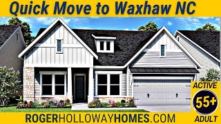 Waxhaw Living Quick Move Home in Encore at Streamside South of Charlotte NC [upl. by Tedder]