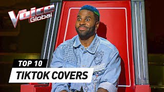 The BEST TIKTOK Songs Covers on The Voice [upl. by Annol]