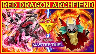 RED DRAGON ARCHFIENDDRAGÃ“N ROJO ARCHIDEMONIO NEW SUPPORT  Meta DECK YuGiOh Master Duel [upl. by Natale]