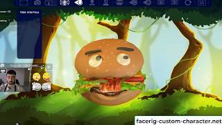 CREATION  3D hamburger Facerig [upl. by Kurr]