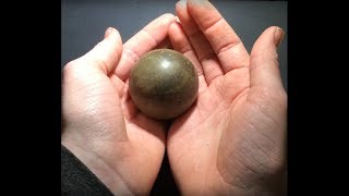 How To Make Shiny Dirt Ball Dorodango [upl. by Soiritos406]