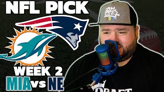 Dolphins vs Patriots Week 2 NFL Picks  Kyle Kirms Predictions  The Sauce Network [upl. by Ahsataj]