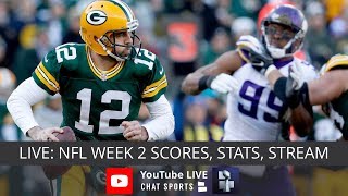 NFL Live Stream Instructions Scores amp Stats For Week 2 [upl. by Ahto]