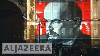 Kremlin unease marks centennial of 1917 Bolshevik revolution [upl. by Tound551]