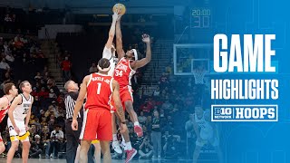 Ohio State at Iowa  Highlights  2024 B1G Mens Basketball Tournament  Mar 14 2024 [upl. by Taima]