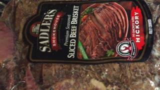 Sadlers Hickory Smoked Brisket [upl. by Oidgime]