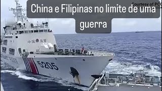 Quinto incidente entre navios chineses e filipinos no Mar do Sul da China somente em agosto [upl. by Anirbac]