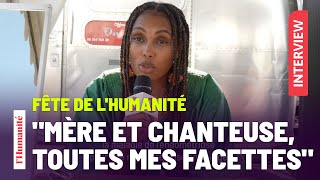 Imany à la Fête de lHumanité 2023  «Les jeunes ont le courage de vouloir nous ouvrir les yeux» [upl. by Sheffy]