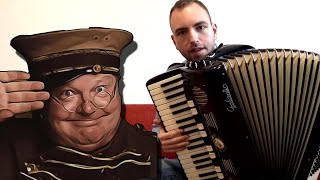 Benny Hill Meets Accordion  Yakety Sax [upl. by Narmi]