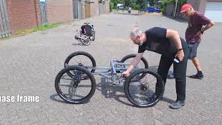 4 wheel quadricycle build part 1 [upl. by Donatelli]