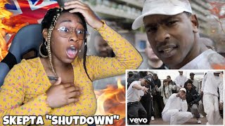 AMERICANS FIRST TIME REACTING TO UK RAPPER SKEPTA SHUTDOWN REACTION Favour [upl. by Farika175]