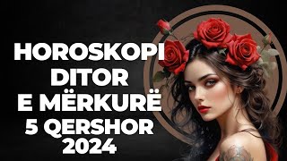 Horoskopi DITOR për nesër e MËRKURË 5 Qershor 2024 Horoskopi viral Horoskopiditor Qershor2024 [upl. by Laughton942]