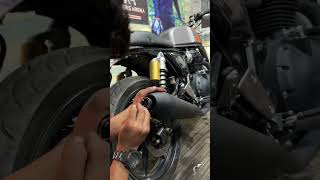 GT 650 exhaust note❤️‍🔥🥵 continentalgt650 telugumotovlogs exhaustsound gt650 viral telugu [upl. by Normand]