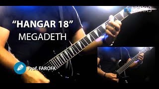 Hangar 18 Megadeth  GUITAR COVER  Prof FAROFA [upl. by Colligan]