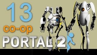 Portal 2 coop  Прохождение игры на русском  Кооператив 13 Финал  PC [upl. by Htebazie]