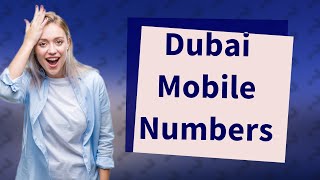 How to check Dubai mobile number [upl. by Claus]