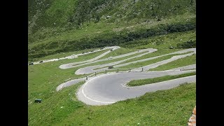 Fietsen van Arnhem naar Rome via Benjaminse  over de Alpen via de Spluegenpass dag 11 [upl. by Coppock]