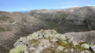 The Devils Point Cairn Toul amp Sgor an Lochain Uaine 7th July 2013 [upl. by Seek623]