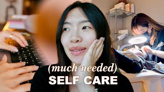 SELF CARE DIARIES  Week in my life as a software engineer facial workout massage [upl. by Shore]