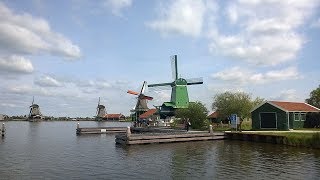 Zaanse Schans from Amsterdam Netherlands [upl. by Aihsyn]