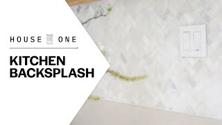 How to Install Backsplash with Adhesive Tile Mats  House One  This Old House [upl. by Jinny]