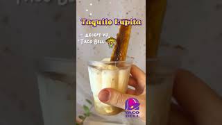 Taquito Lupita  десерт из Taco Bell🔔🍦 [upl. by Arvin122]